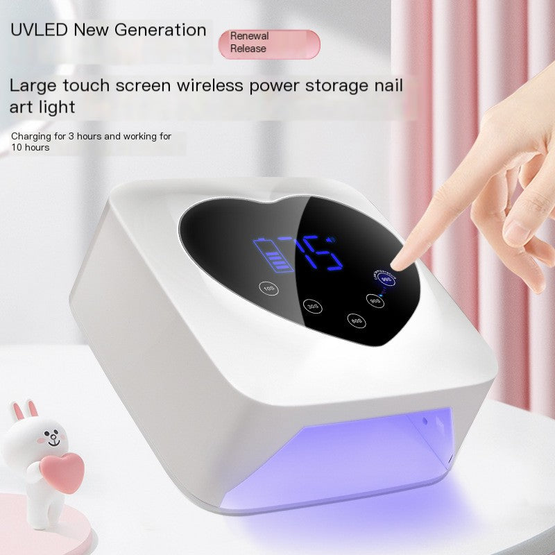 Wireless Nail Lamp with Rechargeable Battery